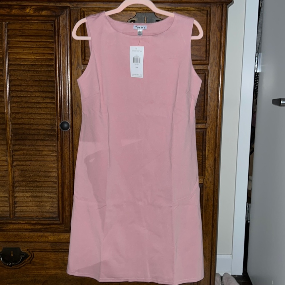 NWT LOVE…ADY High Neck A-Line Mini Dress, Size Large